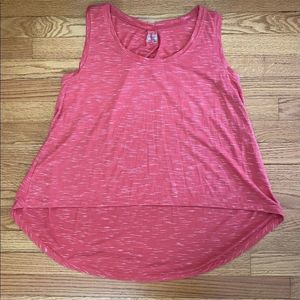 Converse tank top, Size MEDIUM, high low detail